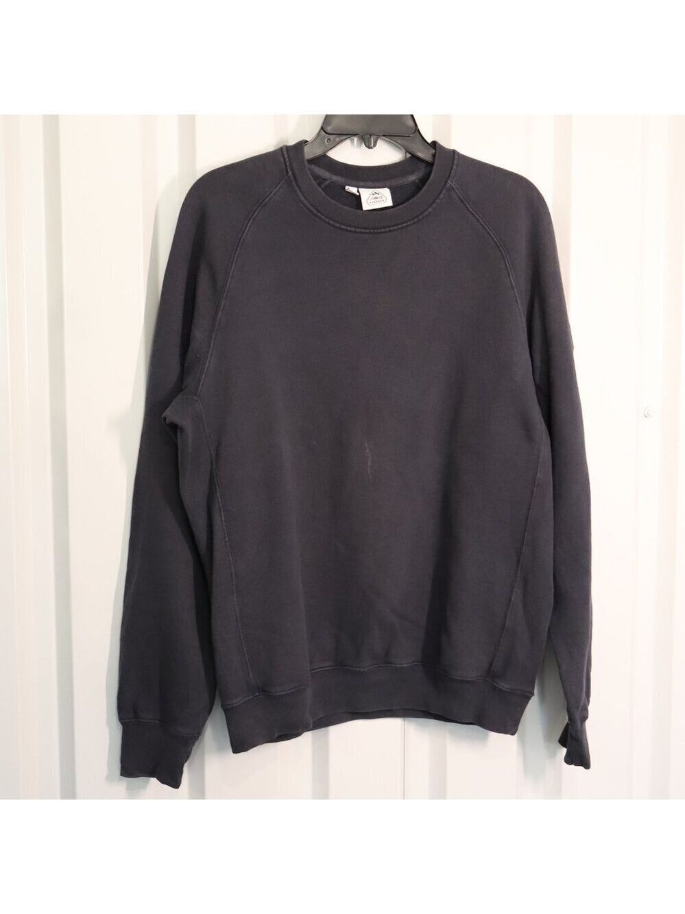Pyrenex Sweatshirt Black 100% Organic Cotton Size Medium Unisex